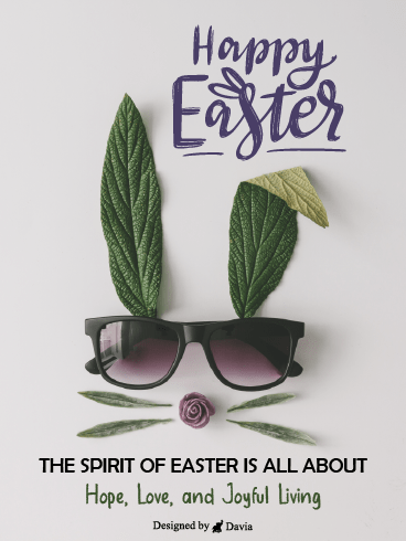 Joyful Bunny – Easter Day Cards