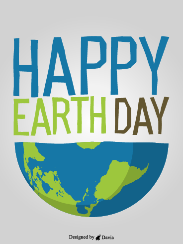 Half A Globe – Earth Day Cards