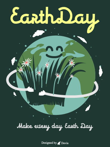 Green Earth – Earth Day Cards