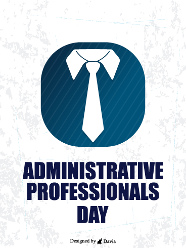 Tie It Up! – Happy Administrative Professionals Day Cards