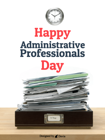 Stacks & Stacks – Happy Administrative Professionals Day Cards