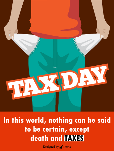 Empty Pockets – Tax Day Cards