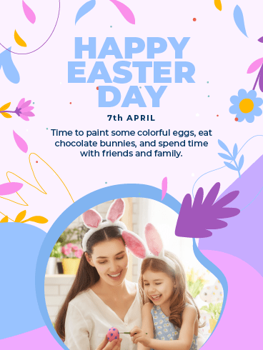 Time To Paint -  Easter Day
