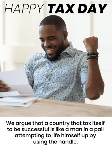 Lift The Country Up – Happy Tax Day Cards