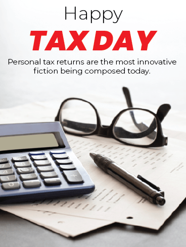 Fact Or Fiction– Happy Tax Day Cards