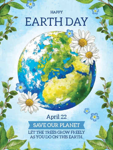 Save Our Planet  -  Earth Day