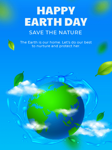 Save The Nature  -  Earth Day