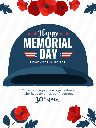 Pay Homage - Memorial Day