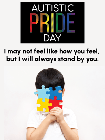 Stand By You – Autistic Pride Day Cards