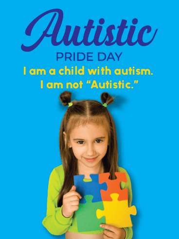 Get The Word Right – Autistic Pride Day Cards