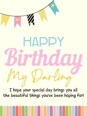 All The Beautiful Things – Happy Birthday Wife Cards