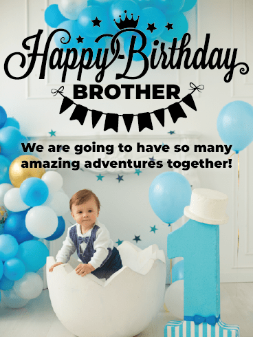 Amazing Adventures –Happy Birthday Brother Cards