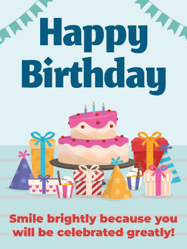 Celebrated Greatly –Newly Added BirthdayCards
