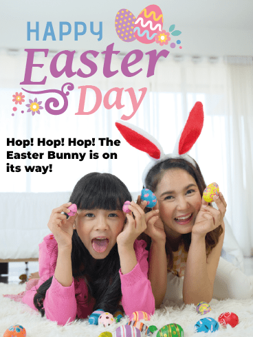 Easter Bunny –Happy Easter Day Cards