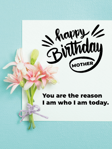 Yours Truly –Happy Birthday Mother Cards