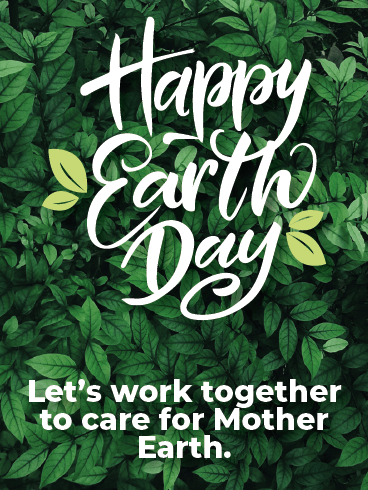 For Mother Earth –Earth Day Cards