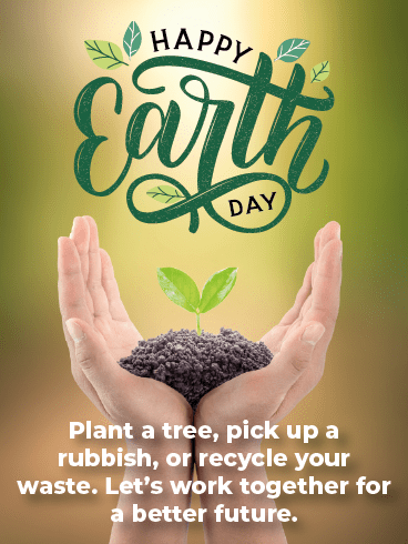Plant A Tree–Earth Day Cards