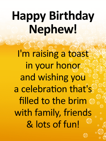 Brew up! Happy Birthday Card for Nephew