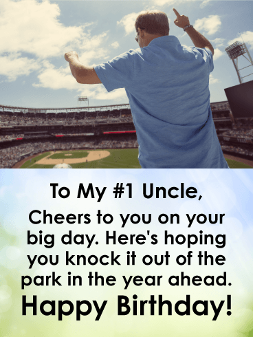 Cheers to You! Happy Birthday Card for Uncle