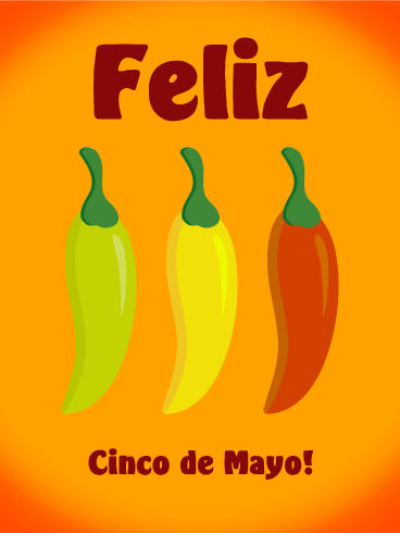 Cinco de Mayo Chili Pappers Card