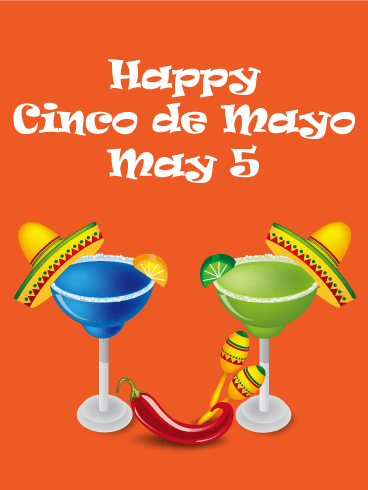 Time for Margaritas - Cinco de Mayo Card