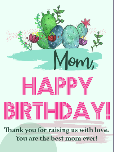Love Is Bliss – HAPPY BIRTHDAY MOM CARDS