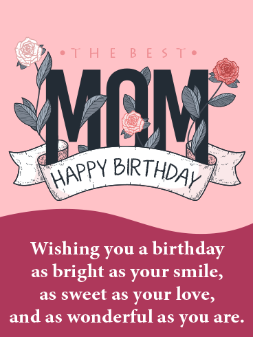 Mother’s Power – HAPPY BIRTHDAY MOM CARDS