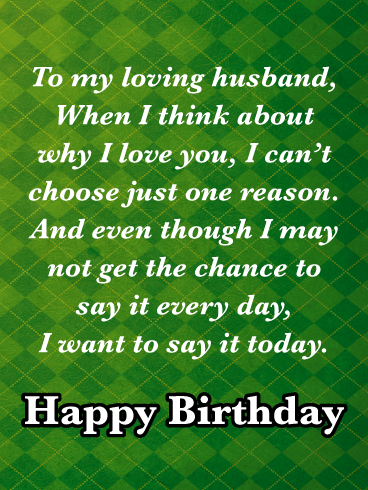 You are Special - Happy Birthday Wishes Card for Husband