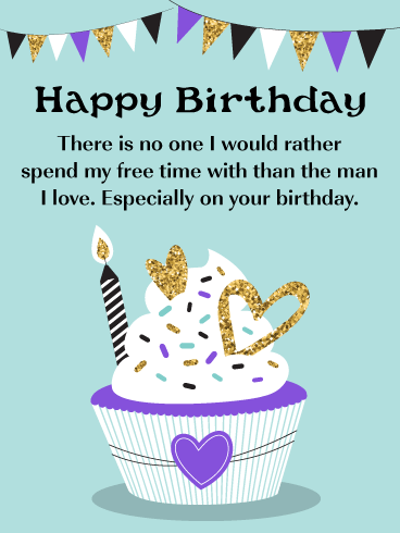 No One But You! Romantic Happy Birthday Card for Him