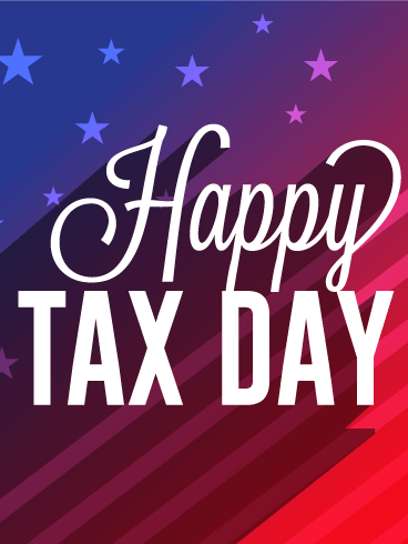 It's the Time of the Year! Tax Day Card